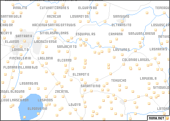 map of Finca Venecia